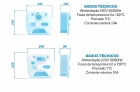 Kit Gerador Vapor 12KW TRIF, Quadro Digital, Kit Instalação 