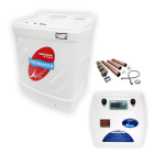 Kit Gerador Vapor 12KW TRIF, Quadro Digital, Kit Instalação 