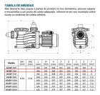 Motobomba Claw 1/3cv 0.33cv 250w Wmbp-33h 220 Volts Monofásica Pré Filtro Até 12700 L/h