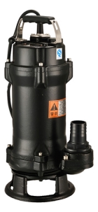 Bomba Submersivel Para Esgoto Lepono Wq12-10-1.1c 1,5cv Monofasica Preto 220v