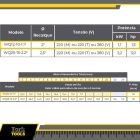 Bomba Submersivel Para Esgoto Lepono Wq12-10-1.1c 1,5cv Monofasica Preto 220v