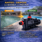 Bomba Piscina Lepono Xkp554a 1/2 Cv At&eacute; 50mil Litros De Agua