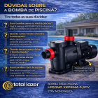 Bomba Piscina Lepono Xkp554a 1/2 Cv At&eacute; 50mil Litros De Agua