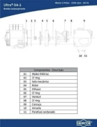 Bomba Autoaspirante Dancor Ultra Da-2 1/2 Cv 220v 60hz Laranja 220v 60 Hz Monof&aacute;sica