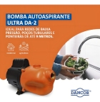 Bomba Autoaspirante 1/2cv Ultra Da-2 Monof&aacute;sica Dancor 127v Laranja 127v 60 Hz Monof&aacute;sica