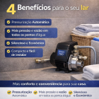 Bomba Smart 700 Texius Instala&ccedil;&atilde;o Inox Flex&iacute;vel 1" Syllent