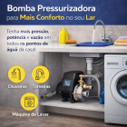 Bomba Smart 700 Texius Instala&ccedil;&atilde;o Inox Flex&iacute;vel 1" Syllent