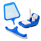 Kit Limpeza Piscina 3 em 1 - Sem Sujeira e Sem Esforço