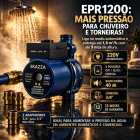 Bomba de Circula&ccedil;&atilde;o Pressuriza&ccedil;&atilde;o EPR1200 120w Mono 220v EKZ