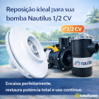 Rotor 2139 Para Bomba Nautilus 1/2CV NBF-2/NBE-2/HM-2