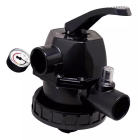 V&aacute;lvula Nautilus Bip. Rosq C/Man&ocirc;metro F450/F750 1.1/2" ABS