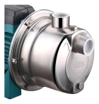 Bomba D&aacute;gua Centr&iacute;fuga Autoaspirante Ajm45s 0,6cv A&ccedil;o 220v Azul 220v 60 Hz Monof&aacute;sica