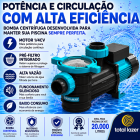 Bomba BMCP-25 1/4cv Centrifulga c/pf e Filtro Fm 25 Ecom