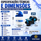 Bomba BMCP-25 1/4cv Centrifulga c/pf e Filtro Fm 25 Ecom