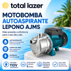 Motobomba Autoaspirante AJM45SL 0.6 HP MON 110V PDR