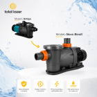 Motobomba Lepono XKP554A 0,5HP Bivolt 127/220V
