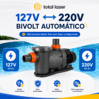 Motobomba Lepono XKP554A 0,5HP Bivolt 127/220V