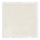Tampão 80x80 Articulado Com Amortecedor Grelha Invisível Rebaixado Gda Branco