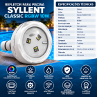 Refletor Para Piscinas Syllent Classic ABS Rgbw 10w
