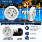 Refletor Para Piscinas Syllent Classic ABS Rgbw 10w