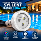 Refletor Para Piscinas Syllent Classic ABS Rgbw 10w