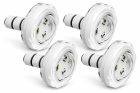 Kit 4 Refletores Para Piscinas Syllent Classic ABS Rgbw 10w