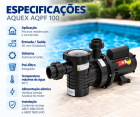MOTOBOMBA AQPF-100 1CV - 110-254V 50/60HZ W01 CB