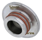 4x DISPOSITIVO RETORNO FIXO INOX 316 PREMIUM - GLOBAL