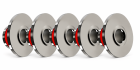 5x DISPOSITIVO RETORNO FIXO INOX 316 PREMIUM - GLOBAL