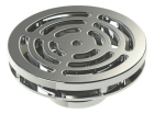 2x Dispositivo Dreno Lateral Redondo Inox Global P/ Piscinas