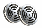 2x Dispositivo Dreno Lateral Redondo Inox Global P/ Piscinas