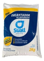 Sulfato De Alumínio Suall 2kg Decantador Impurezas Piscinas