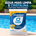 3x Sulfato De Alumínio Suall 2kg Decantador Impurezas